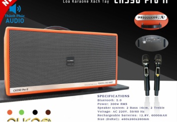 Loa Karaoke xách tay CH390 Pro II - Gò Vấp HCM