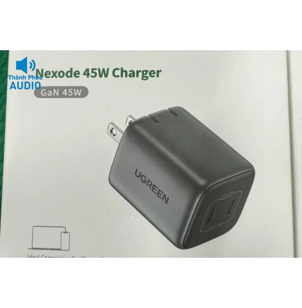 Củ sạc Ugreen 45W Công Nghệ GaN 2 cổng USB - C Gò Vấp HCM